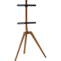 InLine® woodstand TV-Standfuß, Dreibein, für LED-TV 45-65 (114-165cm)