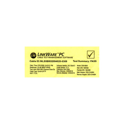 InLine® Patchkabel, S/FTP (PiMf), Cat.6A, halogenfrei, orange, 0,5m (Produktbild 2)