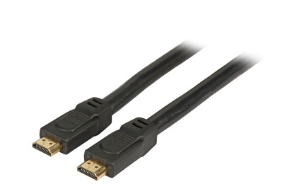 HighSpeed HDMI Kabel with Ethernet -- 4K60Hz,A-A St-St, 3m, schwarz